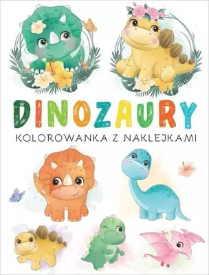 Immagine prodotto di Dinozaury. Kolorowanka z naklejkami