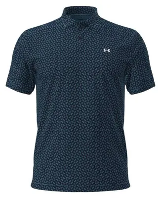Produktbild von Under Armour T2g Printed Kurzarm-poloshirt Blau 2XL Mann Blau 2XL