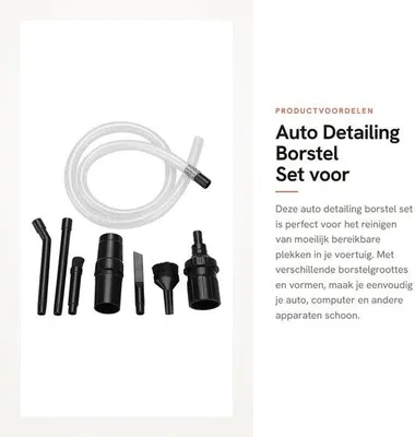 Produktbild von Autopflegeset mit Bürsten zur Reinigung