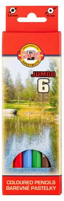 Produktbild von Buntstifte "Omega" Jumbo 6er Pack