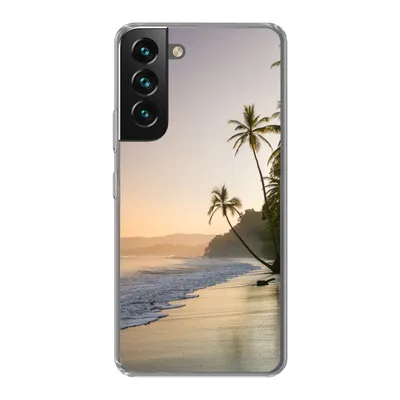 Produktbild von MuchoWow® Handyhülle Schutzhülle Hülle für Samsung Galaxy S22 Plus Strand - Meer - Palme Silikon Softcase Handy Hülle - Schutzabdeckung