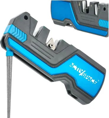 Produktbild von Messerschärfer 6-in-1 Survivaltool mit Feuerstarter