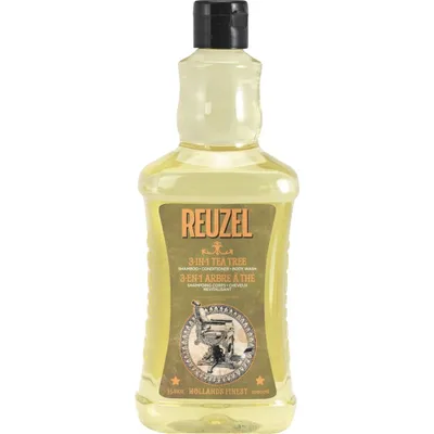 Produktbild von Reuzel Teebaum 3-in-1 Shampoo, Conditioner & Duschgel 1000ml