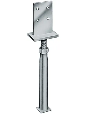 Produktbild von Simpson Strong-Tie Stützenfuß ETA 07 / 0285 Typ PVIG-B Steg 110x70x8mm Platte 60x90x10mm zum Einbetonieren - PVIG-B