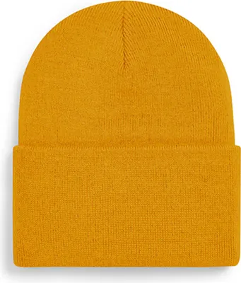 Immagine prodotto di Beechfield B40R | Original Deep Cuffed Beanie in maglia a doppio strato - Colore: Senape - Taglia: Unica