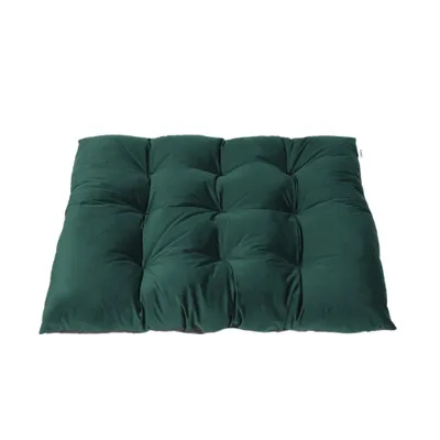 Produktbild von Samtkissenbett (100 x 70 cm) – Flaschengrün