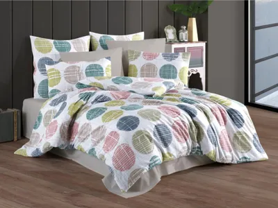 Produktbild von Leinenbettwäsche Baumwolle 140x220, 70x90cm Ella
