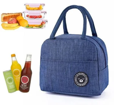Image de Sac de pique-nique isotherme miniaturisé, 6 L, petit sac isotherme pliable
