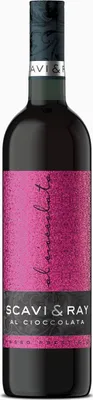 Produktbild von Scavi & Ray al Cioccolata Rotwein mit Schokolade trocken | 10,5 % vol |  0,75 l