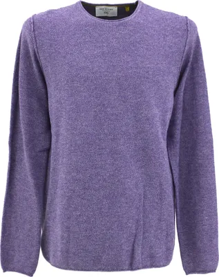 Produktbild von 33274 Lerros, New in Town, Herren Crew Neck Rundhals Pullover Pulli, feiner Jaquardstrick, fliederlila melange, M