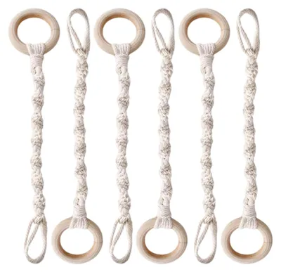 Obrázok produktu pre Macramé závesný kvetináč, vhodný na vnútorné aj vonkajšie použitie