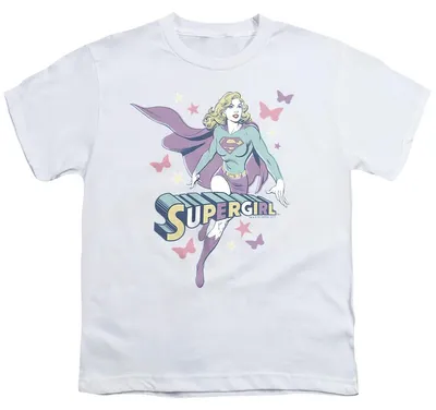 Obrázok produktu pre Supergirl – detské tričko TV37296 (veľkosť 140-146) (biela)