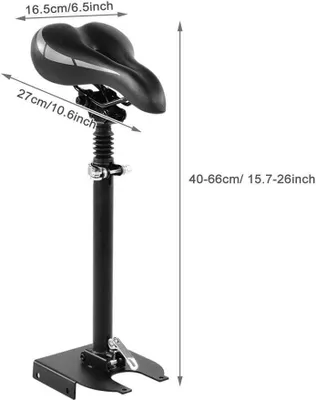 Zdjęcie produktu dla Siodełko Siedzisko do Xiaomi M365  / 1S / Essential - CZARNY