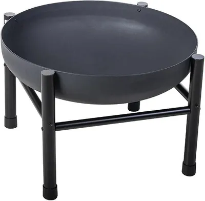 Imagen del producto de Silecomplaza. Hoguera de acero/hierro, modelo Phönix, 60 cm, color