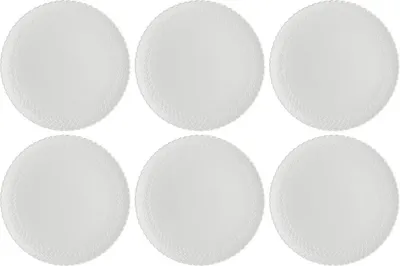 Produktbild von La Porcellana Bianca Set mit 6 Speisetellern 26 cm P002800001Z