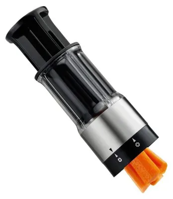 Gemüseschneider Flexicut – Edelstahl, mit Zentriereinsatz