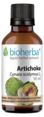 Obrázok produktu pre Artyčoka (Cynara scolymus L.) kvapky – tinktúra – 50 ml – Bioherba