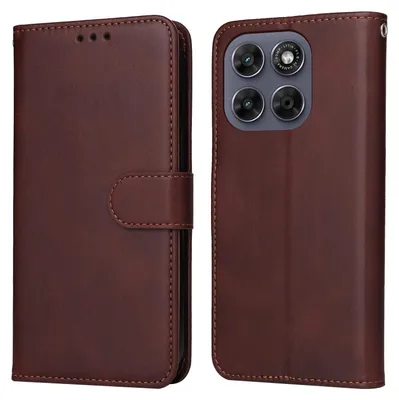 Produktbild von Coverup Klapphülle - Motorola Moto G67 / G77 Hülle - Braun