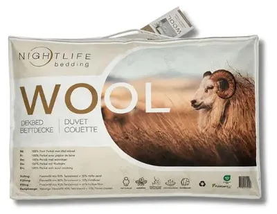 Produktbild von Woll-Dekbed All Season 140 x 220 cm, Schurwolle und Microfaser