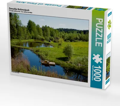 Produktbild von CALVENDO Puzzle Zemaitija Nationalpark | 1000 Teile Lege-Größe 64x48cm Foto-Puzzle für glückliche Stunden