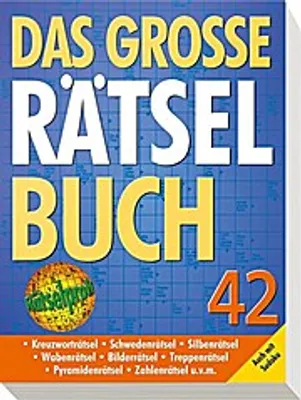 Produktbild von Das große Rätselbuch 42
