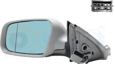Produktbild von VAN WEZEL 0331805 Außenspiegel Seitenspiegel Links für AUDI A3 Schrägheck (8L1) Asphärisch Beheizt Grundiert