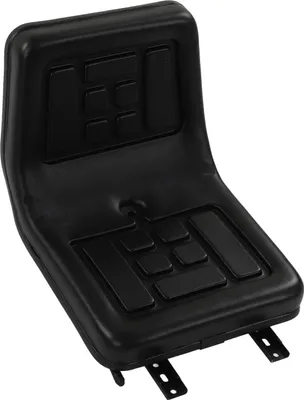 Immagine prodotto di Sedile universale per trattori/carrelli elevatori - Sedile di ricambio - Regolabile in modo ergonomico - Rivestito in ecopelle - Capacità di carico: 150 kg - Colore: nero