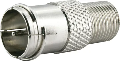 Produktbild von Schwaiger UEST9350 531, F-Typ, Silber, Sichtverpackung, 1 Stück(e)