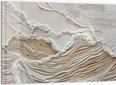 DEQORI Küchenrückwand Glas – Motiv Alte Weltkarte, 60x40 Cm, ESG Sicherheitsglas