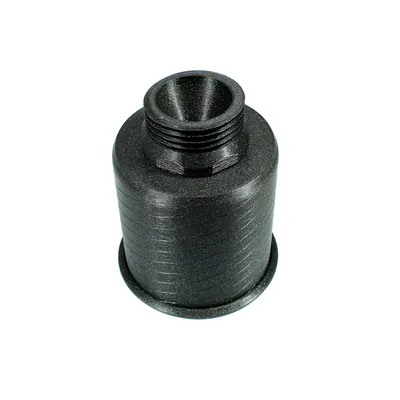 A black filter accessory is shown against a white background.