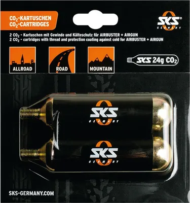 Produktbild von SKS 11214, CO2-Gewindepatrone, Bronze