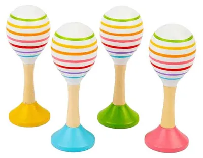 Image de Bigjigs Maraca Junior en bois, 2pcs.