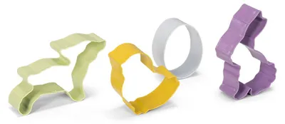 Produktbild von osterausschnitte 10 cm Edelstahl 4-teilig