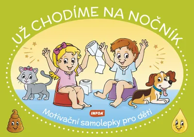 Imagen del producto de Už chodíme na nočník - Motivační samolepky pro děti