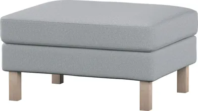 Produktbild von Dekoria Bezug für Karlstad Hocker, grau, Husse, Karstadt Hocker