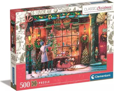 Obrázok produktu pre Puzzle 500 dielov Classic Christmas Collection Clementoni
