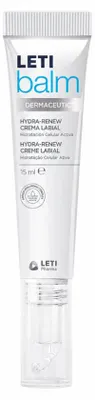 Image de LETIBALM DERMACEUTICS, Crème hydratante et régénérante pour les lèvres, 15 ml