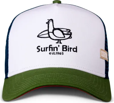 Produktbild von Coastal HFT Surfing Bird Trucker Cap White/Olive
