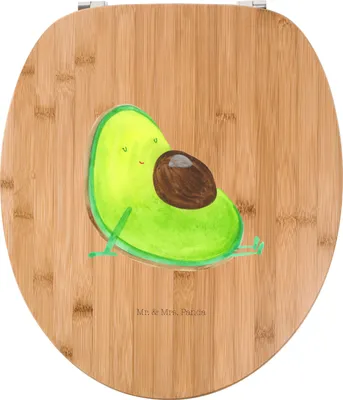 Produktbild von Mr. & Mrs. Panda WC Sitz Avocado Schwangerschaft - Transparent - Geschenk, WC-Sitz, Klodeckel, Liebe, Geburt, Schwanger, motiv, Toilettendeckel, Klobrille, klo deckel