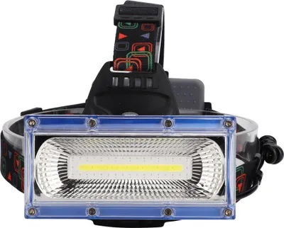 Zdjęcie produktu dla Latarka czołowa COB LED ładowana przez USB Super jasne światło do pracy na kempingu Piesze wędrówki Naprawa samochodówW608