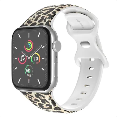 Productafbeelding van imoshion Siliconen⁺ bandje voor de Apple Watch | 38/40/41/42 mm - Leopard