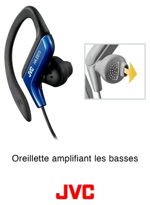 Immagine prodotto di JVC HA-EB75 Sport cablato argento