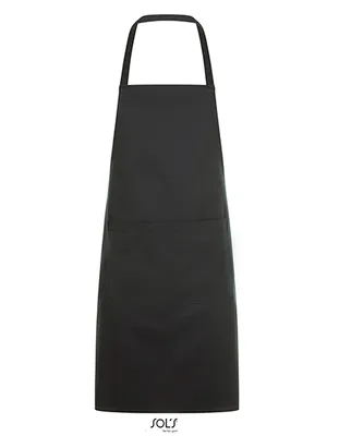 Immagine prodotto di SOLs 01744 | Grembiule Gramercy - 80 x 63 cm - Colore: Grigio scuro (tinta unita) - Dimensioni: 80 x 63 cm