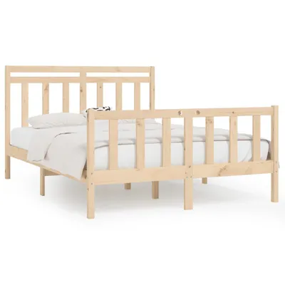 Immagine prodotto di vidaXL Letto in legno massiccio di pino 160x200 cm