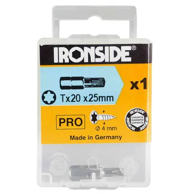 Produktbild von IRONSIDE Torx-Bit T20 x 25 mm