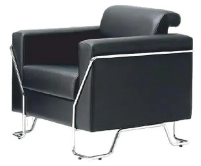 Immagine prodotto di divano a 1 posto imbottito poltrona divano imbottito tessuto di design arredo ufficio sedile