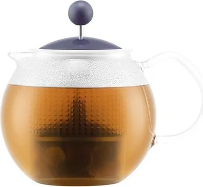 Image de Théière Bodum Assam 0,5l Bleue Infusion Facile Du Thé En Vrac - Bodum