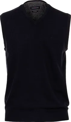 Produktbild von XXL CasaModa Pullunder V-Neck dunkelblau melange