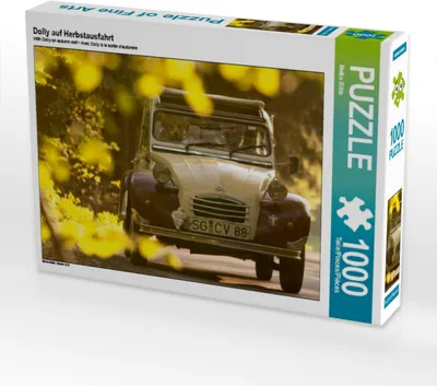 Produktbild von Calvendo Dolly auf Herbstausfahrt 1000 Teile Puzzle quer 640x480mm, Bölts Meike; 7331875