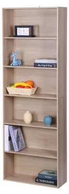 Image de Bibliothèque à étagères réglables - meuble de rangement indépendant